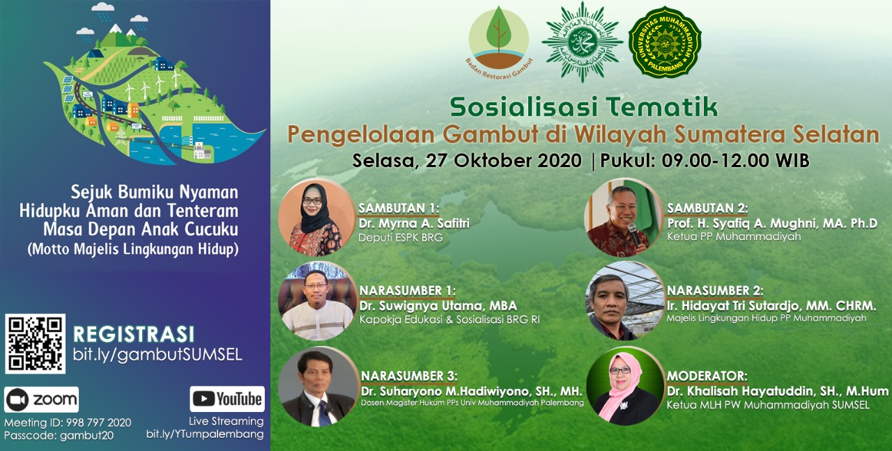Sosialisasi Pengelolaan Lahan Gambut
